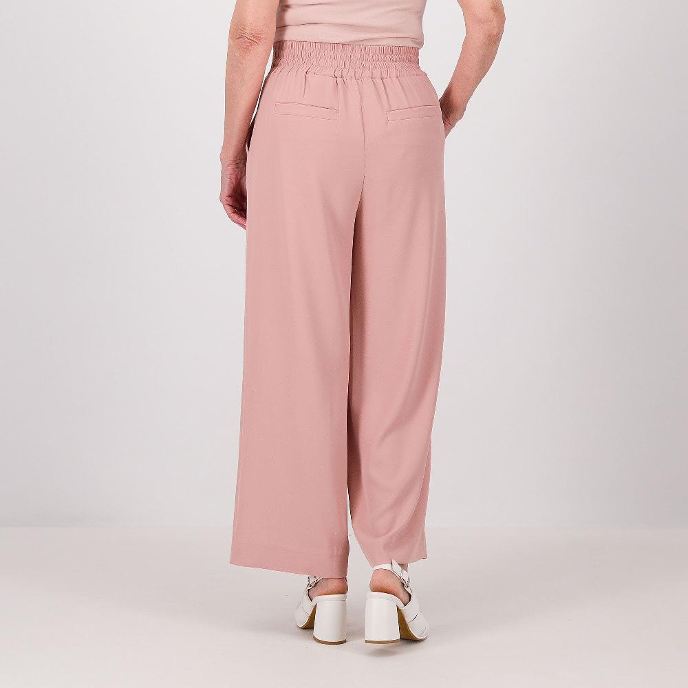 QVC Caterina Lancini Pantalone In Crêpe Fluido Stretch
