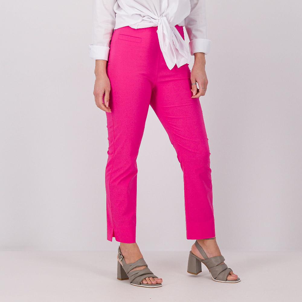 QVC Caterina Lancini Pantaloni a sigaretta in bengalina leggera