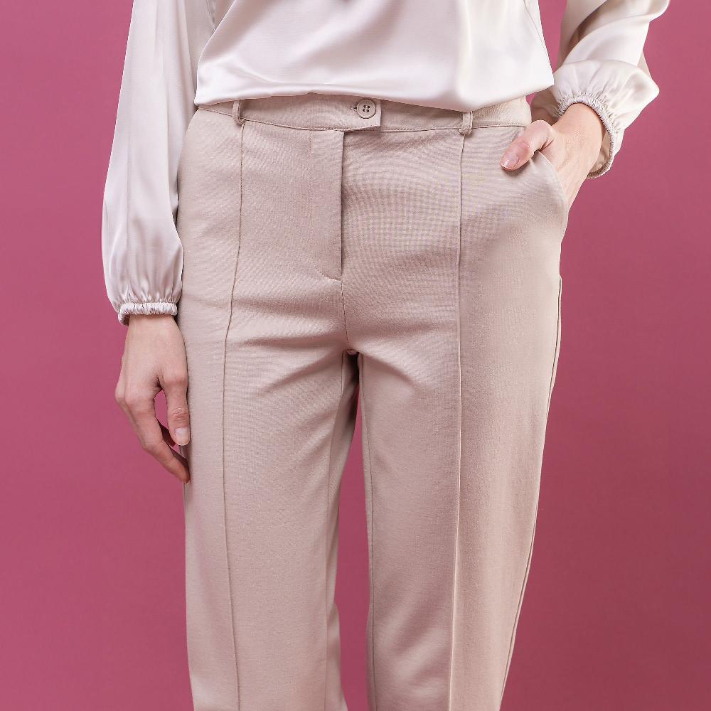 QVC Caterina Lancini Pantaloni A Sigaretta In Punto Milano Anche Petite