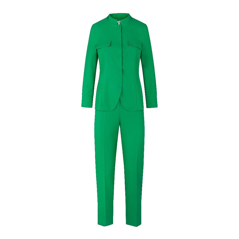 QVC Caterina Lancini Pantaloni A Sigaretta In Tessuto Bi-stretch