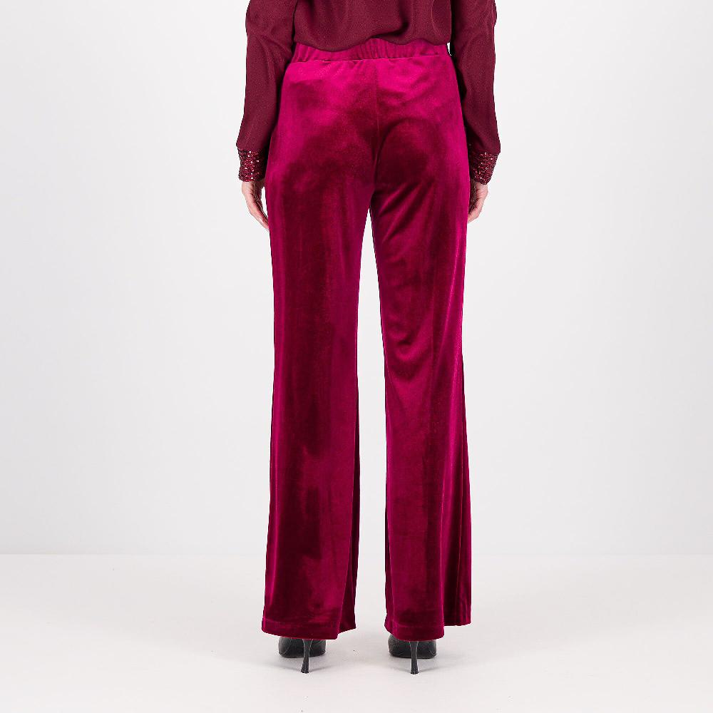 QVC Caterina Lancini Pantaloni A Zampa In Velluto Anche In Taglia Petite