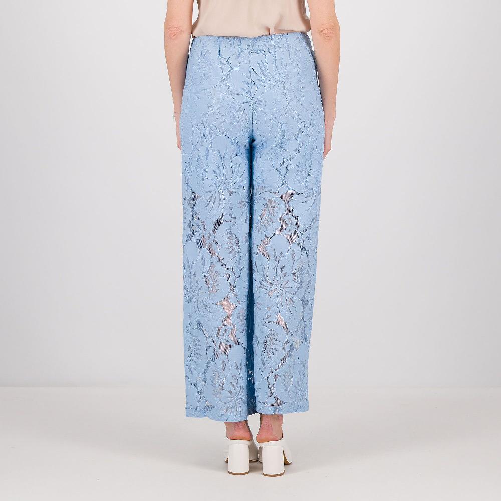 QVC Caterina Lancini Pantaloni Alla Caviglia In Pizzo Con Elastico