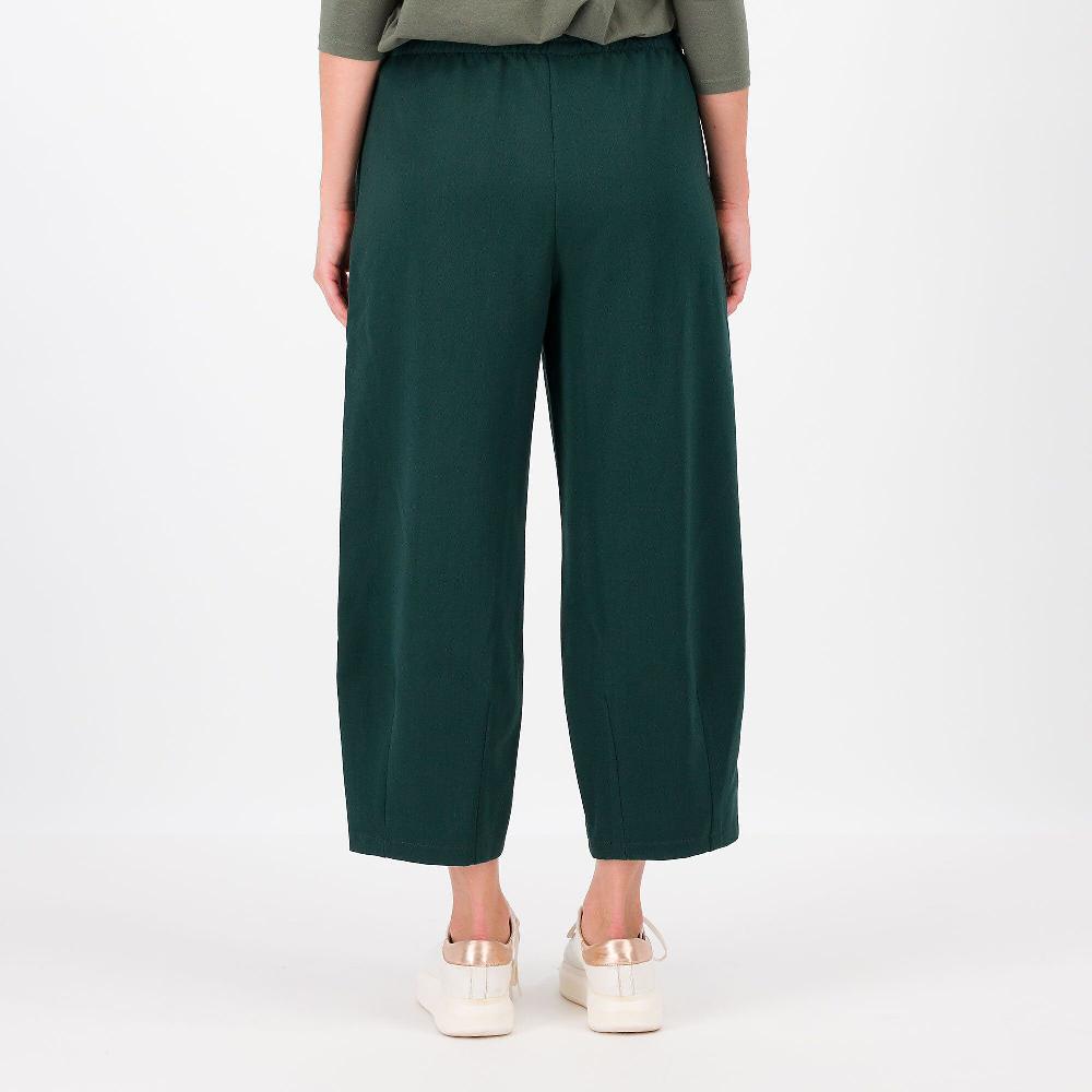 QVC Caterina Lancini Pantaloni Balloon In Tessuto Mano Lana
