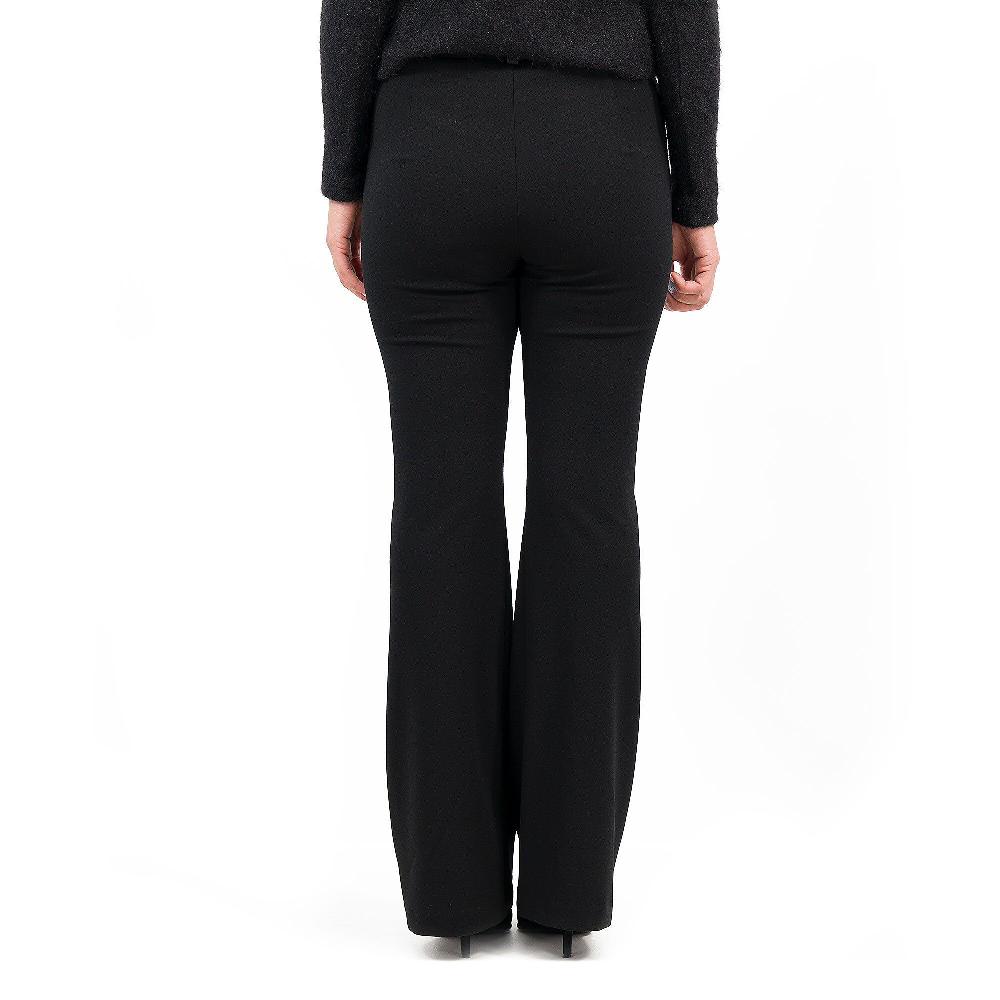QVC Caterina Lancini Pantaloni Bootcut In Scuba Taglia Regular E Petite