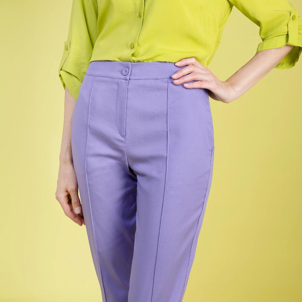 QVC Caterina Lancini Pantaloni Capri In Cotone Elasticizzato Con Tasche Inserite E Spacchetti Al Fondo