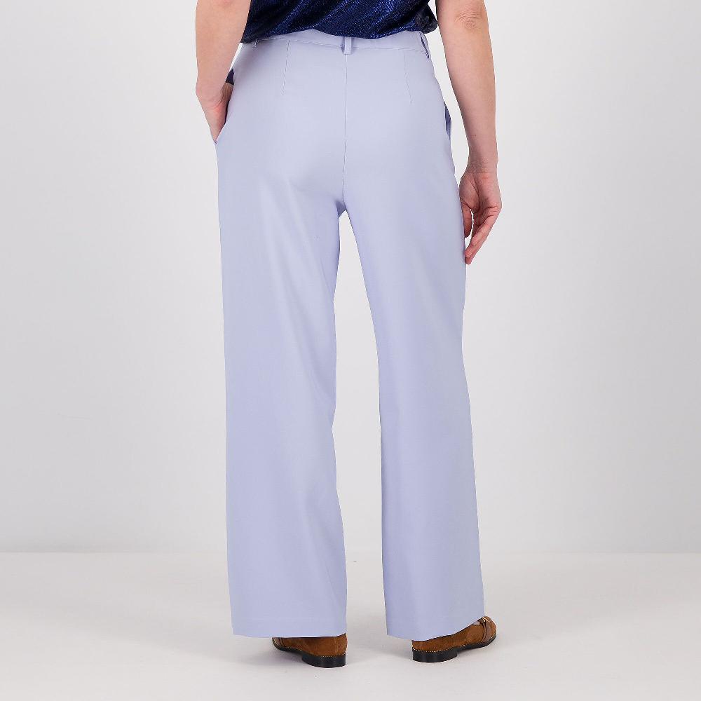 QVC Caterina Lancini Pantaloni Con Nervatura E Bottone Gioiello
