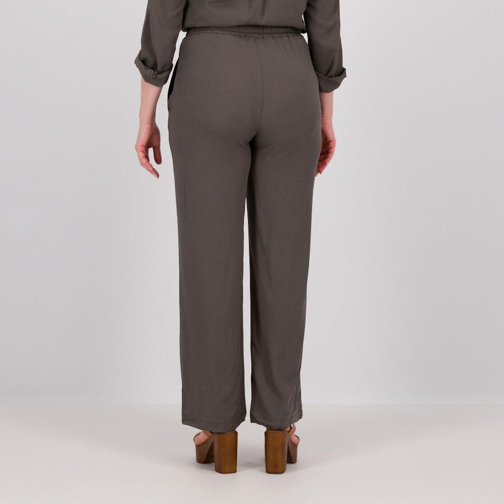 QVC Caterina Lancini Pantaloni Dritti In Mussola Di Viscosa