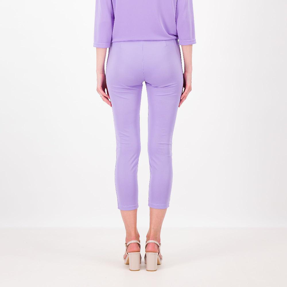 QVC Caterina Lancini Pantaloni Jegging In Jersey Lucido