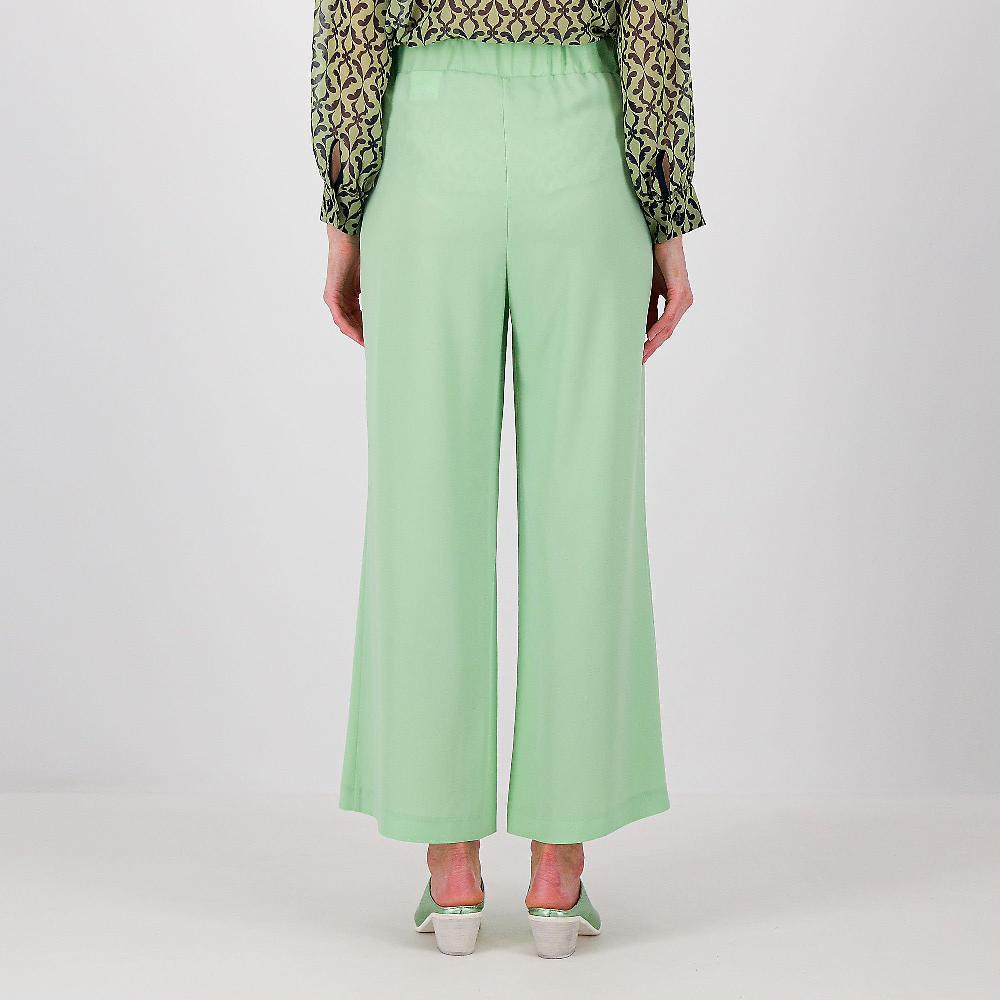 QVC Caterina Lancini Pantaloni Linea Mordida Con Elastico Dietro E Coulisse