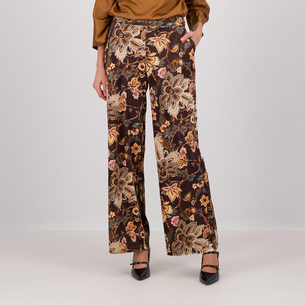 QVC Caterina Lancini Pantapalazzo in ciniglia fantasia