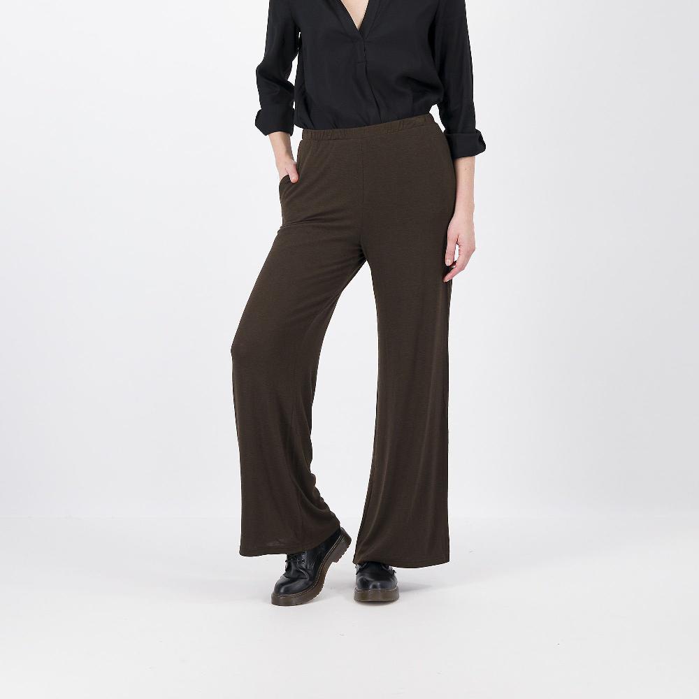 QVC Caterina Lancini Pantapalazzo in viscosa con lana