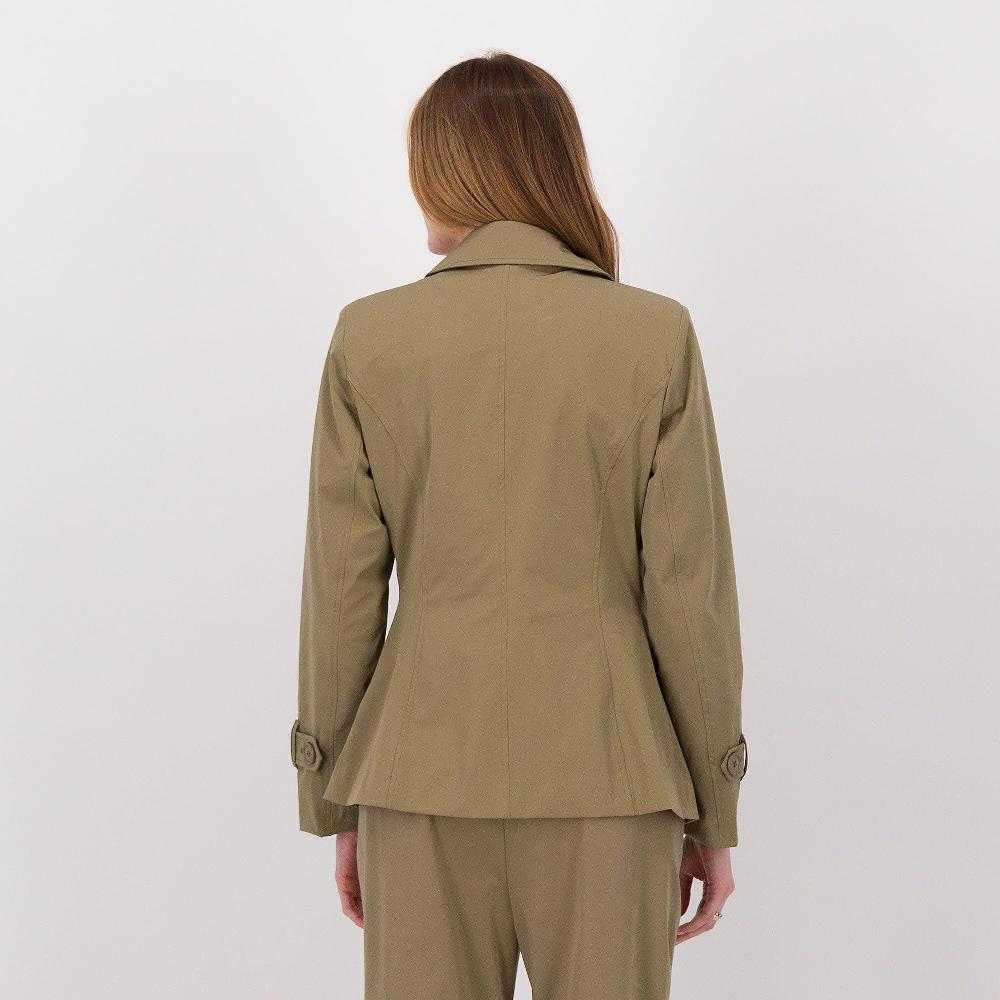 QVC Caterina Lancini Sahariana In Materiale Tecnico Bi-stretch