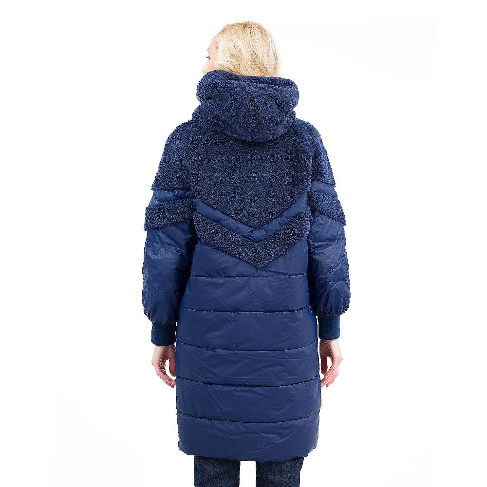 QVC Centigrade Piumino Lungo Imbottito Con Dettagli Teddy