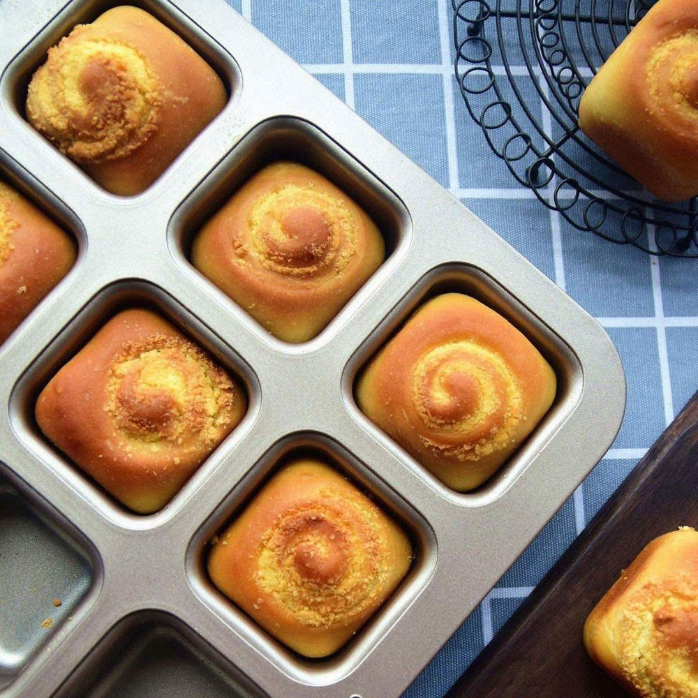 QVC Chef Made Teglia Antiaderente A 12 Stampi Quadrati