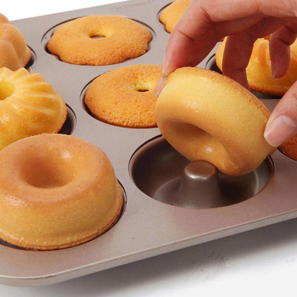 QVC Chef Made Teglia Con 12 Stampi A Forma Di Ciambella