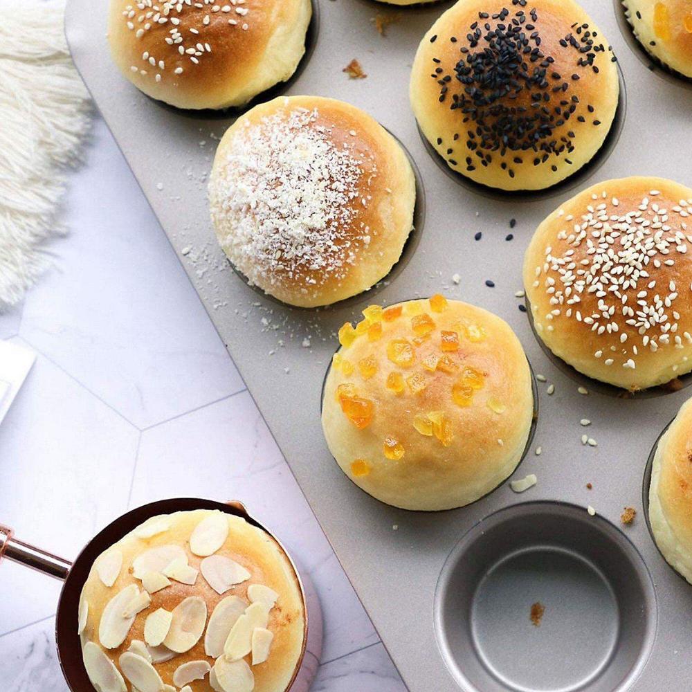QVC Chef Made Teglia con 12 stampi a forma di muffin