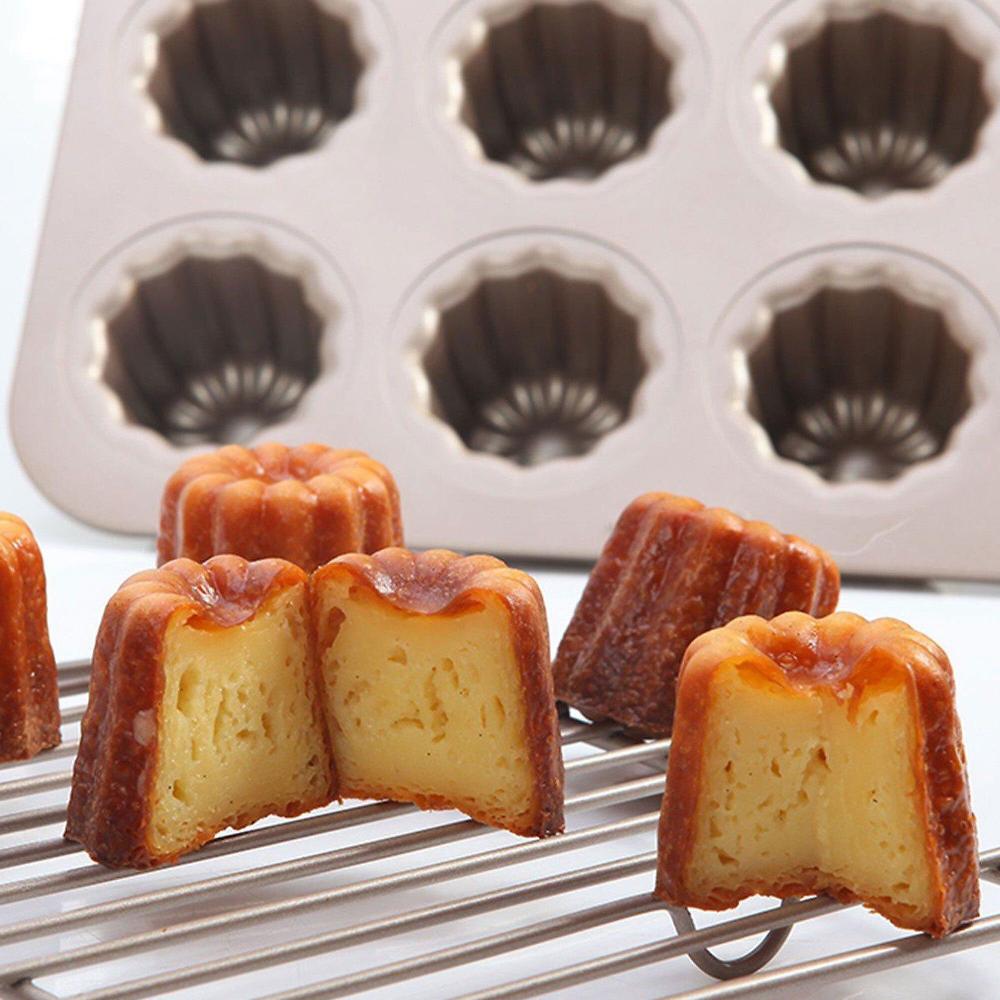 QVC Chef Made Teglia Da 12 Stampi In Acciaio Antiaderente