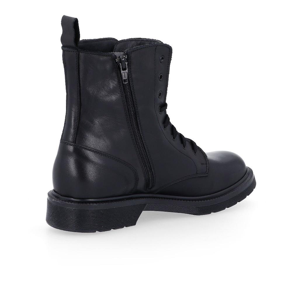 QVC Chiara Ferretti Anfibi Stringati In Pelle Con Suola In Gomma