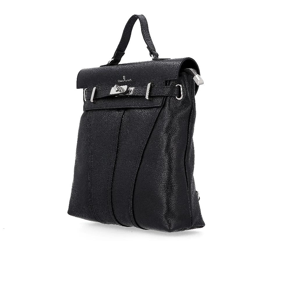 QVC Chiara Ferretti Borsa A Mano In Pelle Convertibile In Zaino