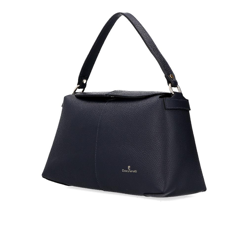 QVC Chiara Ferretti Borsa A Mano In Pelle Dollaro Con Maxi Pochette