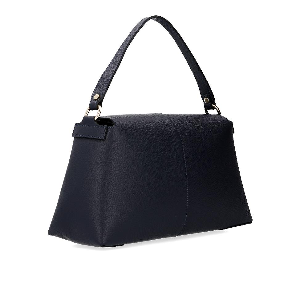 QVC Chiara Ferretti Borsa A Mano In Pelle Dollaro Con Maxi Pochette