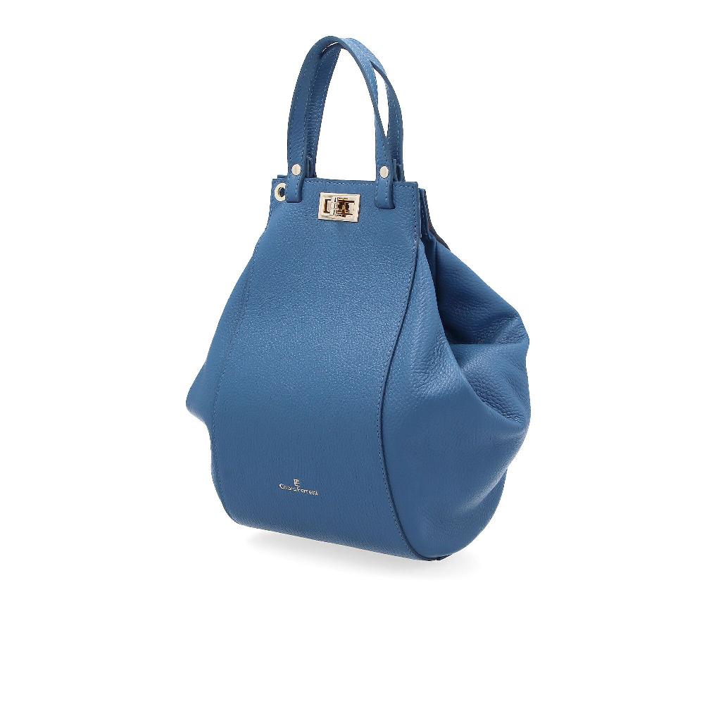 QVC Chiara Ferretti Borsa A Mano In Pelle Dollaro Con Manici A Tracolla