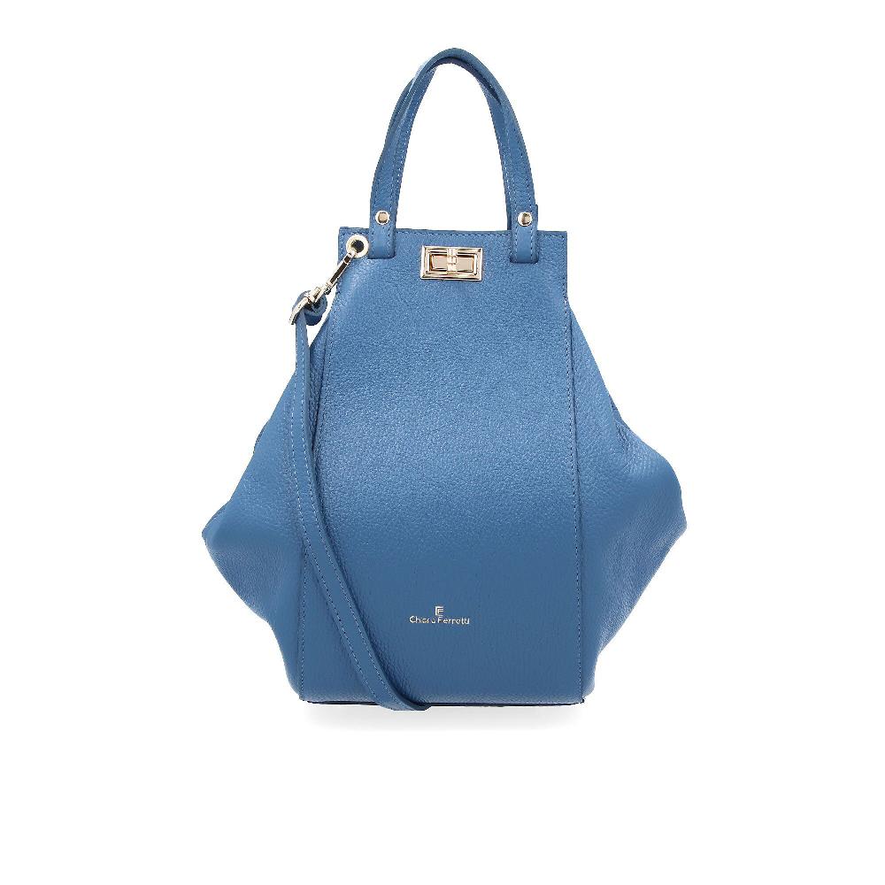 QVC Chiara Ferretti Borsa a mano in pelle dollaro con manici a tracolla