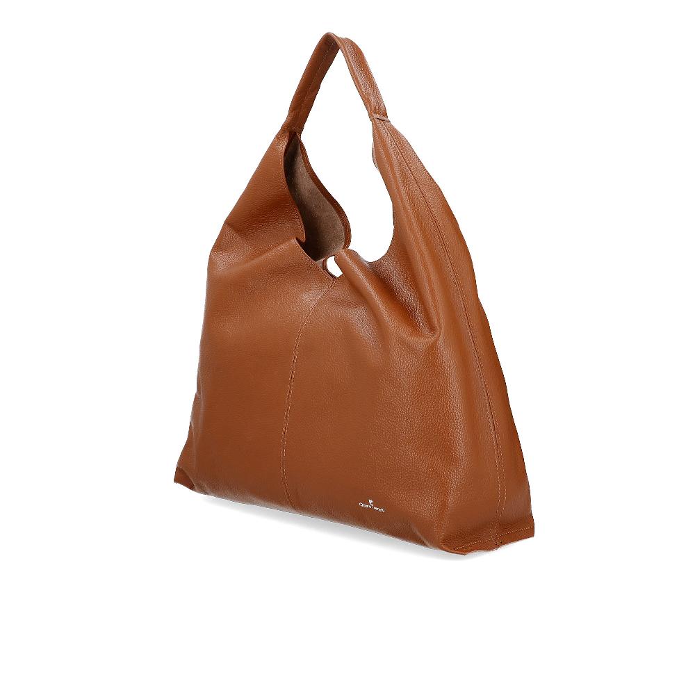 QVC Chiara Ferretti Borsa A Spalla Design Sacca In Pelle Dollaro Con Pochette