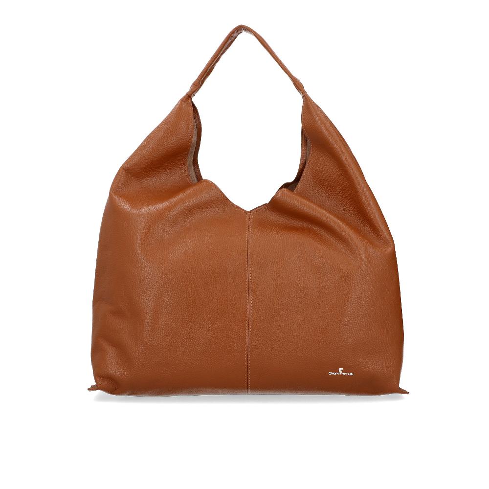 QVC Chiara Ferretti Borsa a spalla design sacca in pelle dollaro con pochette