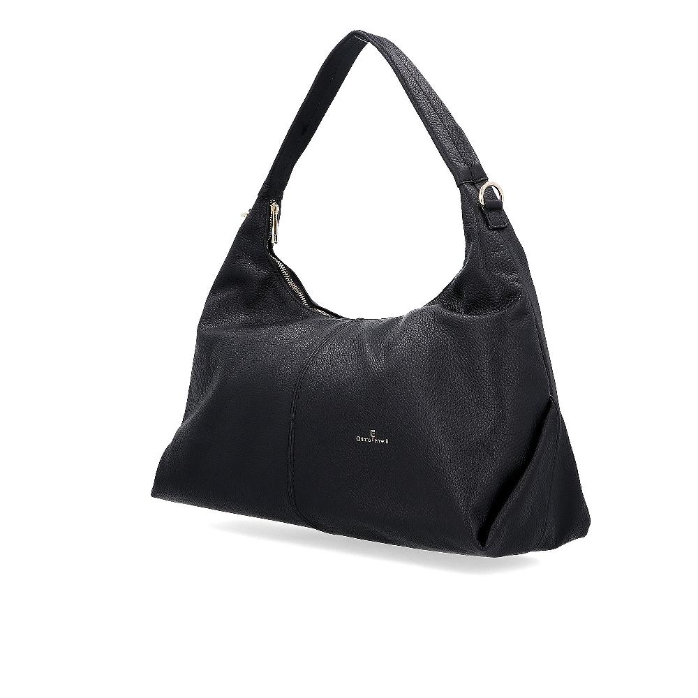 QVC Chiara Ferretti Borsa A Spalla In Pelle Con Manico E Tracolla Removibile