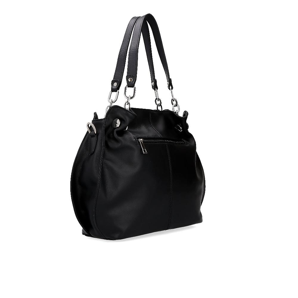 QVC Chiara Ferretti Borsa A Spalla In Pelle Con Manico In Pelle E Catena