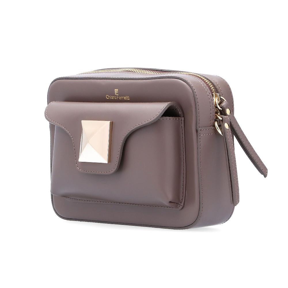 QVC Chiara Ferretti Borsa A Tracolla In Pelle Multi-indosso