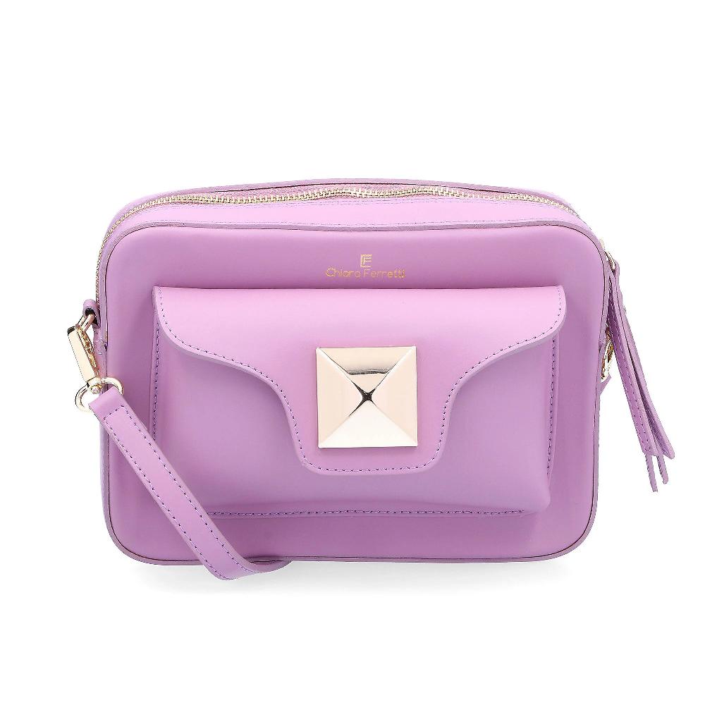 QVC Chiara Ferretti Borsa a tracolla in pelle multi-indosso