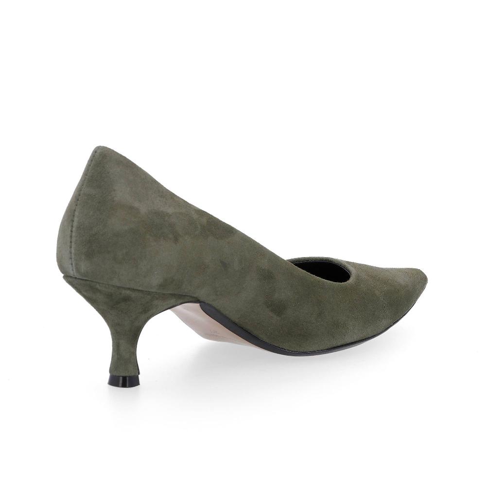 QVC Chiara Ferretti Décolleté In Pelle Scamosciata Con Tacco 5 Cm