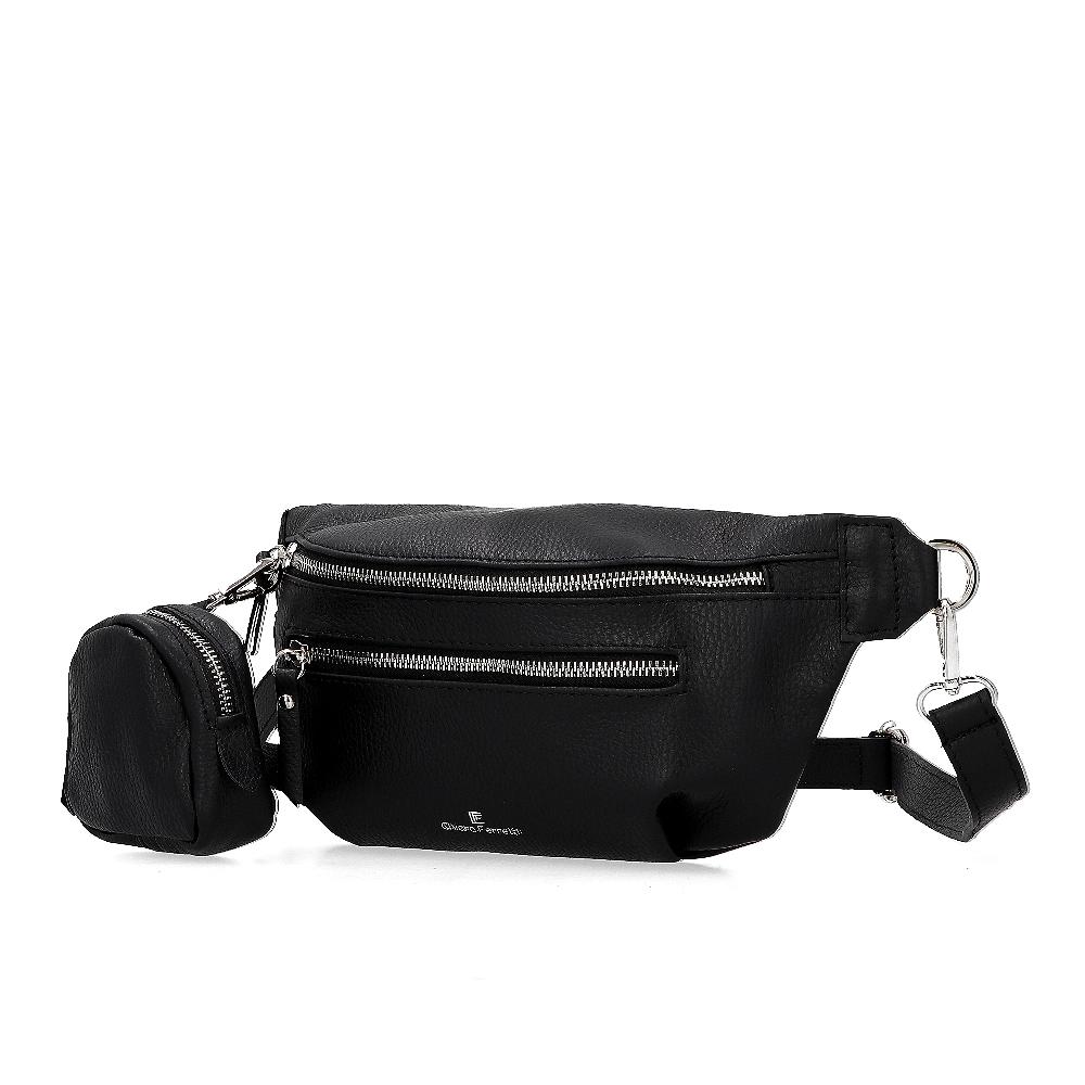QVC Chiara Ferretti Marsupio In Pelle + Tracolla Removibile E Minipouch