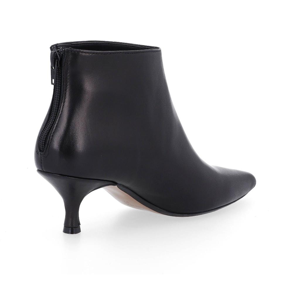 QVC Chiara Ferretti Tronchetti In Pelle Con Tacco 5 Cm