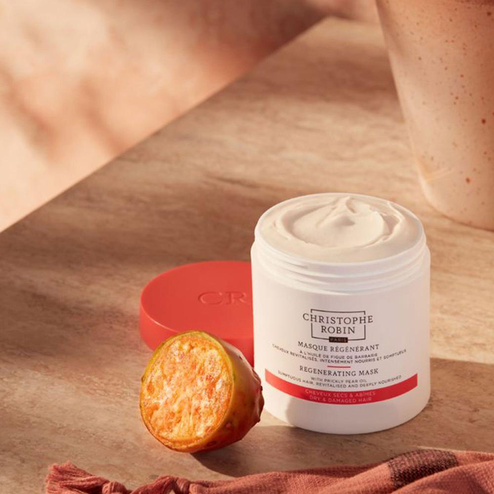 QVC Christophe Robin Maschera Capelli Secchi Con Olio Di Fico D'india