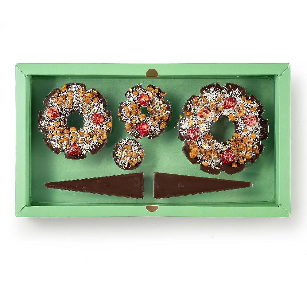 QVC Cioccolato Gourmet Albero Di Cioccolato Fondente Ciocoabete