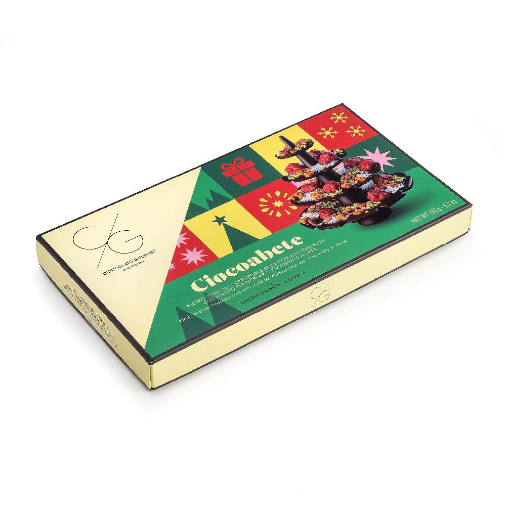 QVC Cioccolato Gourmet Albero Di Cioccolato Fondente Ciocoabete