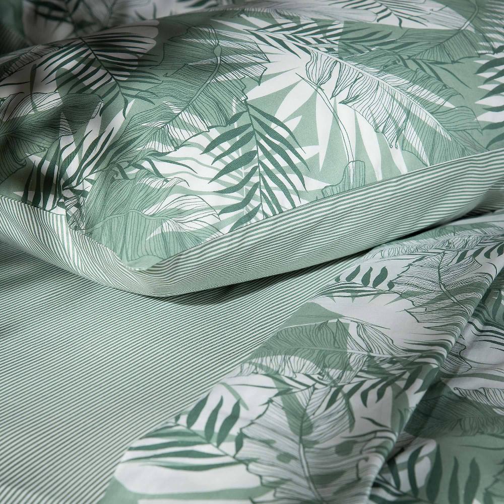 QVC COGAL Completo Letto Summer Stampato Con Balza A Giorno