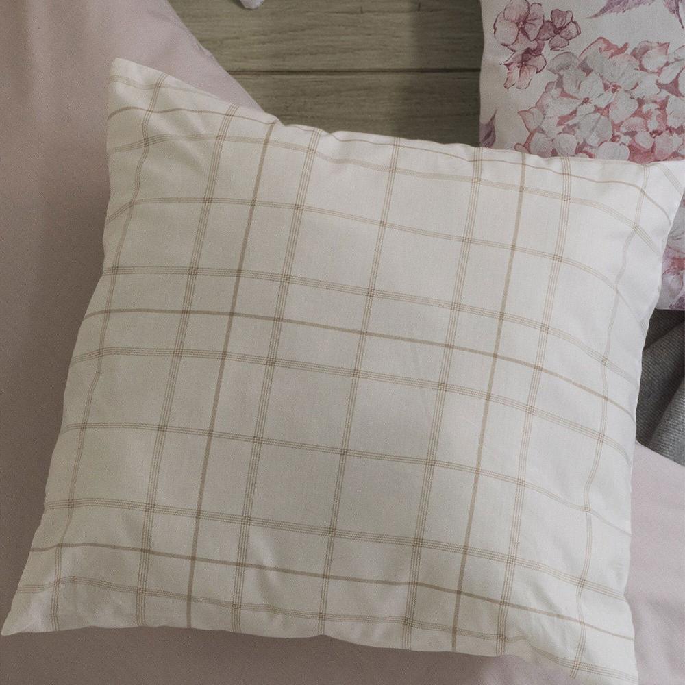 QVC COGAL Cuscino Arredo Percalle Con Stampa A Quadri