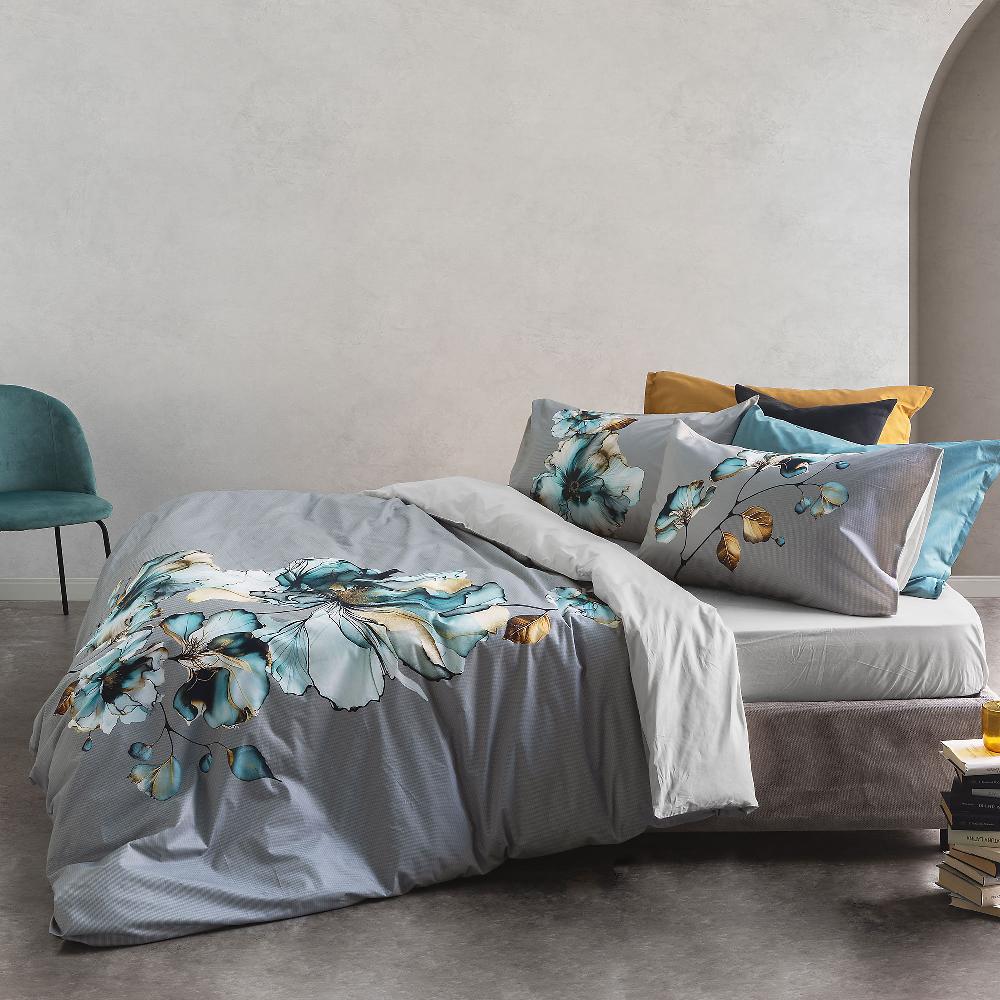 QVC COGAL Parure copripiumino matrimoniale Flower Power