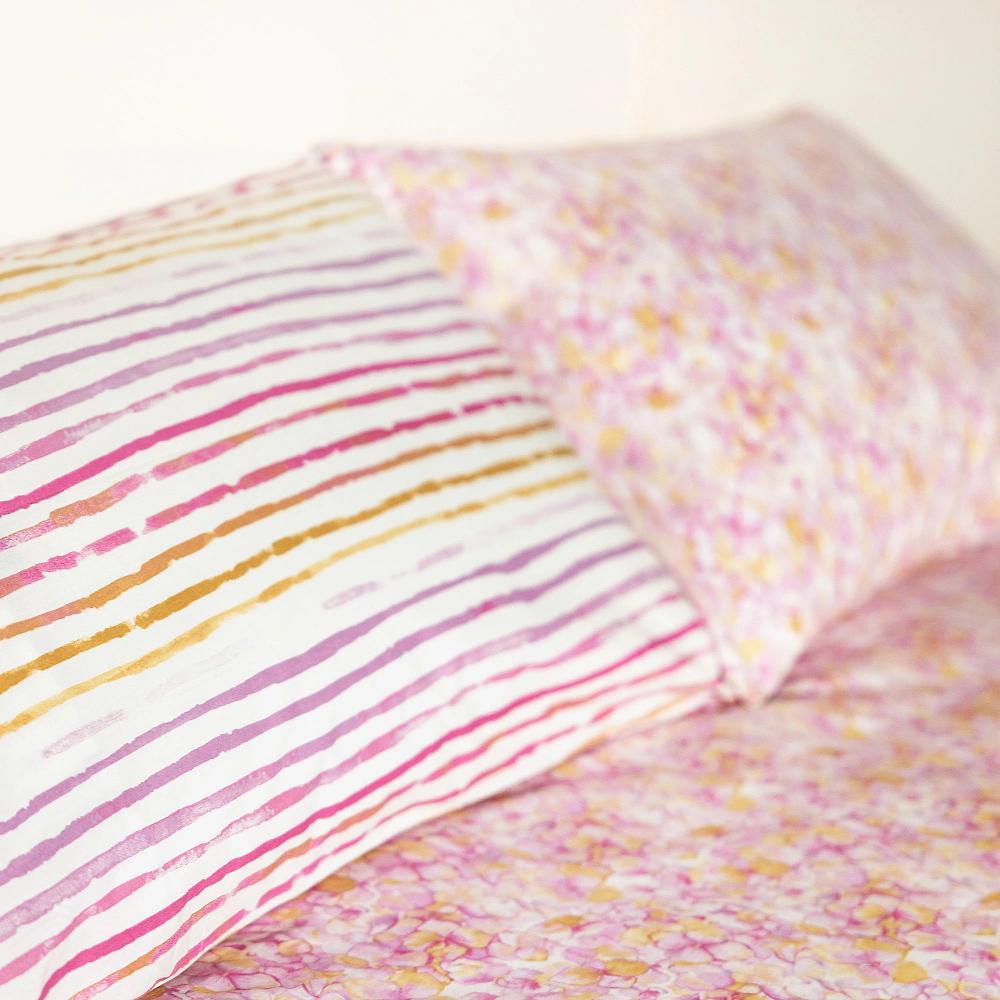 QVC COGAL Parure Copripiumino Summer In Cotone Stampato