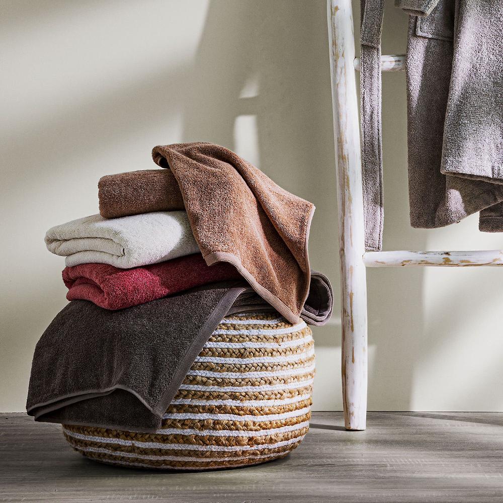 QVC Cogal Set Viso + Ospite In Spugna Pura 100% Cotone 550gr/mq