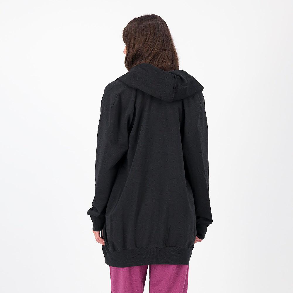 QVC Colour Lab Felpa Over Con Cappuccio Full Zip E Tasche