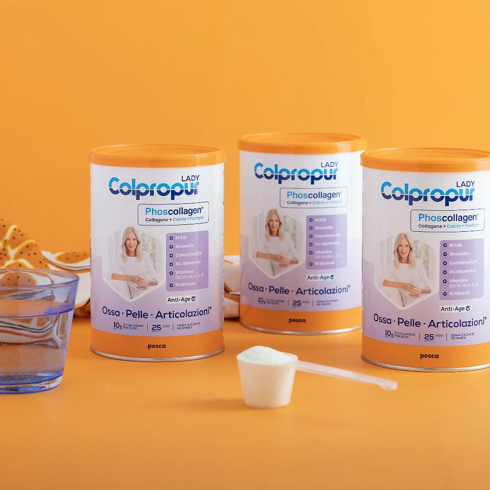 QVC Colpropur Lady 3 integratori alimentari benessere ossa e articolazioni