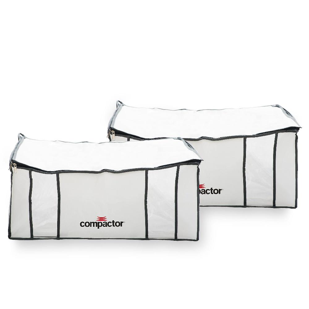 QVC Compactor Linea "Life" Kit 2 scatole XXL contententi sacco salvaspazio