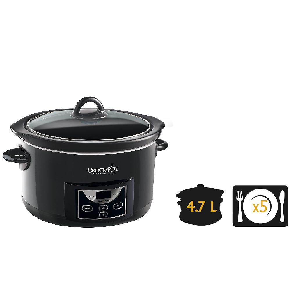 QVC Crockpot Pentola Slow Cooker Digitale Per Cottura Lenta