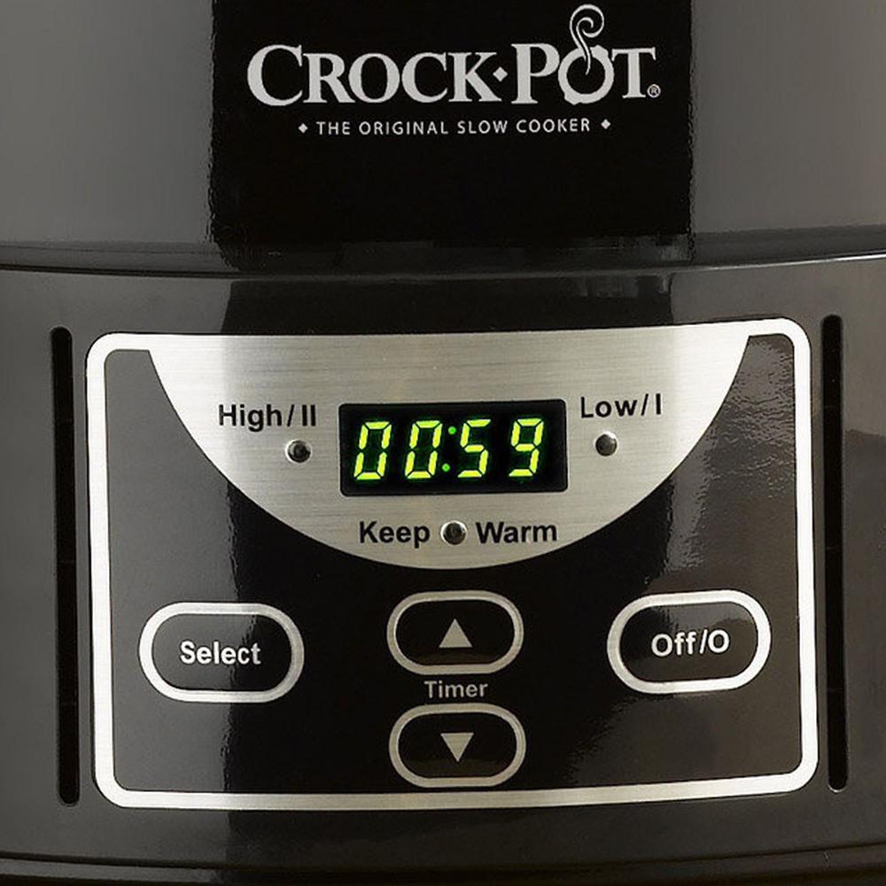 QVC Crockpot Pentola Slow Cooker Digitale Per Cottura Lenta