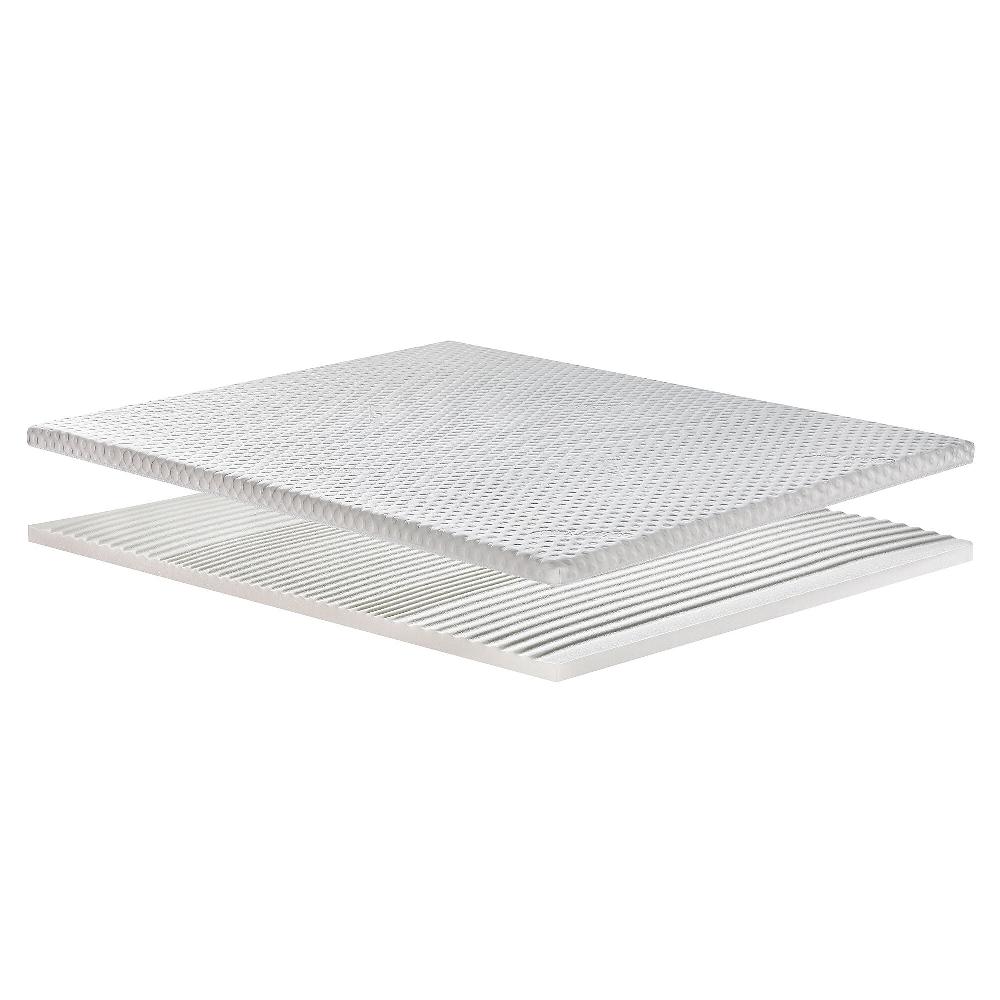 QVC Crown Bedding Topper Reina A 7 Zone Con Tecnologia HeiQ Smart Temp